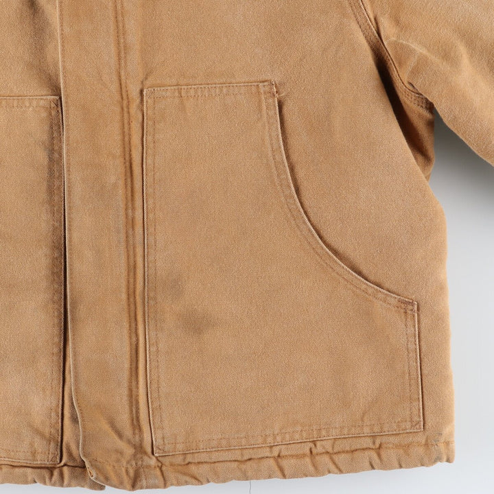 90'S Carhartt Traditional Jacket EAGLE Family Foods Inc Padded Work Jacket Made in USA Men's L size /eaa462242