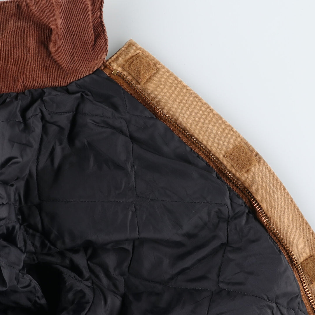 90'S Carhartt Traditional Jacket EAGLE Family Foods Inc Padded Work Jacket Made in USA Men's L size /eaa462242