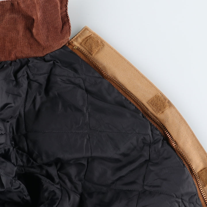 90'S Carhartt Traditional Jacket EAGLE Family Foods Inc Padded Work Jacket Made in USA Men's L size /eaa462242