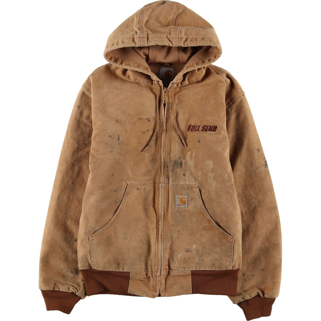 Carhartt Active Jacket Duck Full Zip Parka Made in USA Men's S size /eaa462243