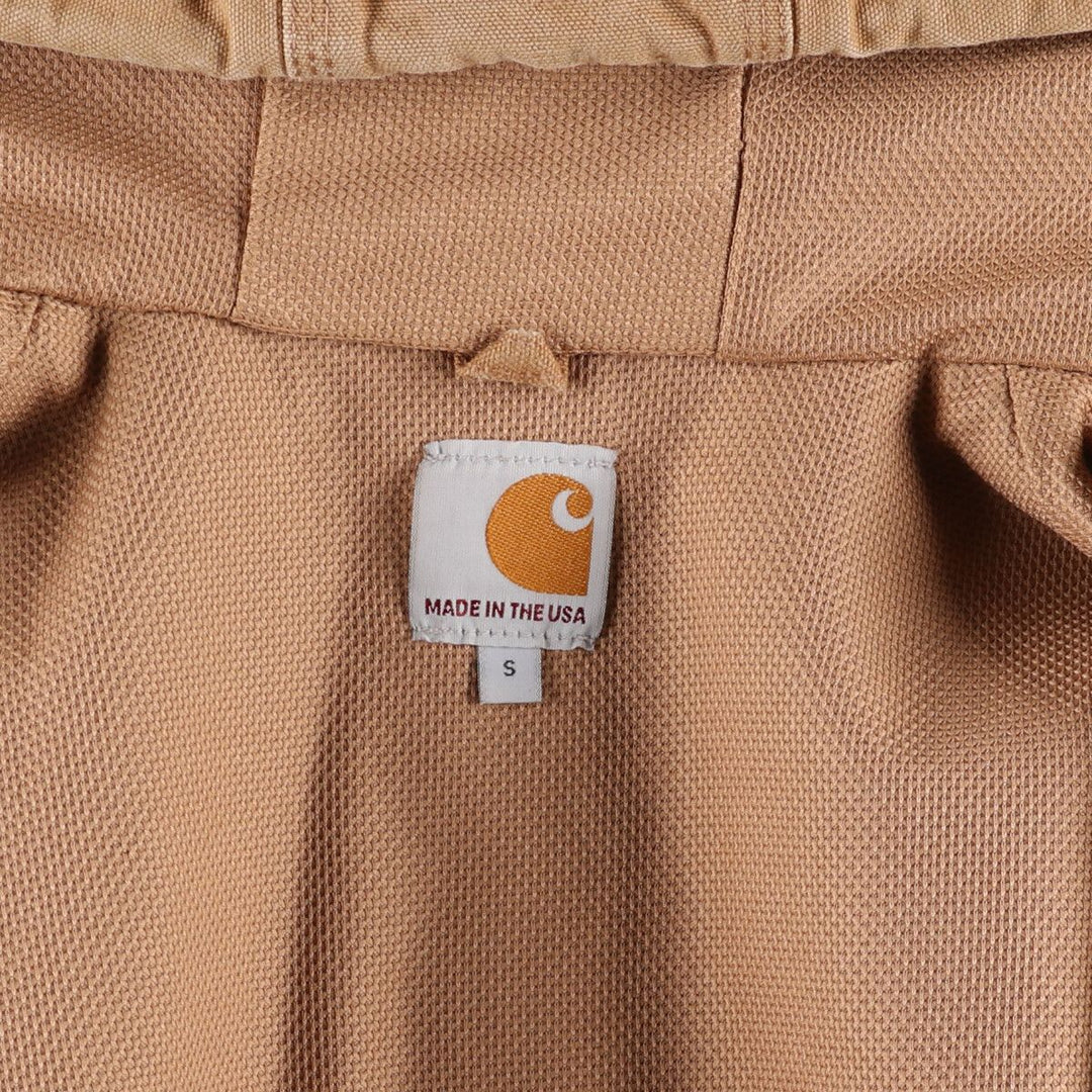 Carhartt Active Jacket Duck Full Zip Parka Made in USA Men's S size /eaa462243