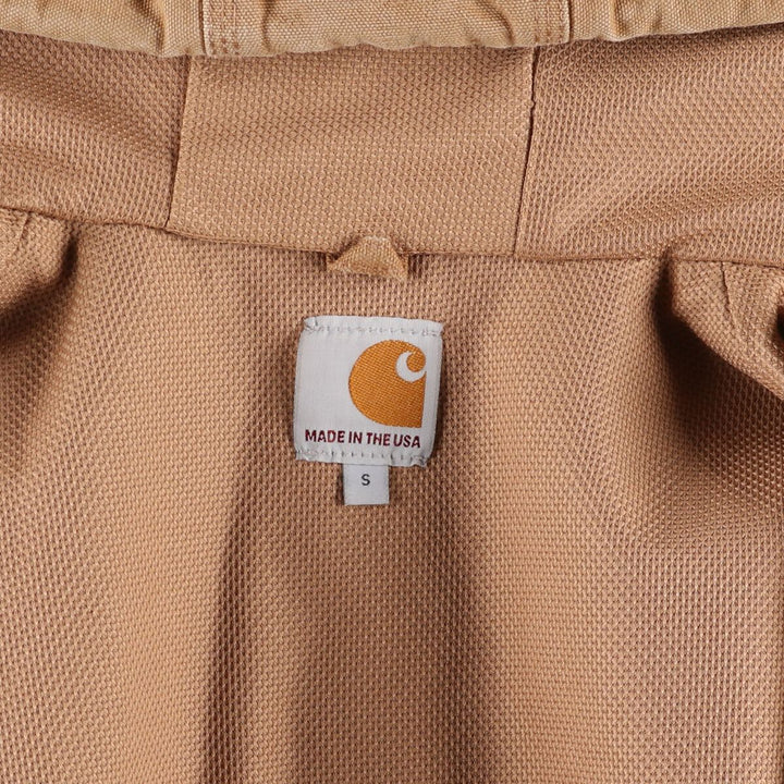 Carhartt Active Jacket Duck Full Zip Parka Made in USA Men's S size /eaa462243