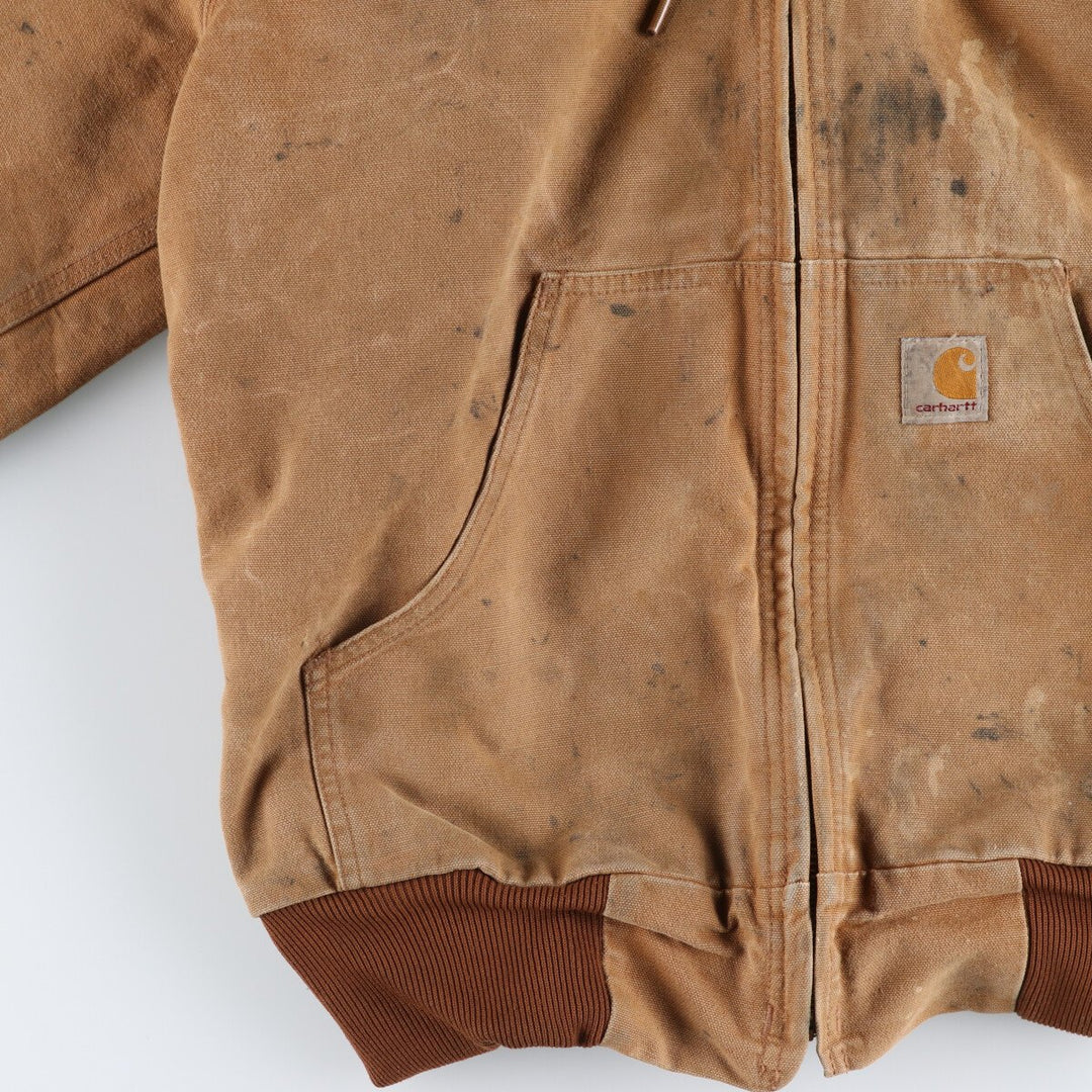 Carhartt Active Jacket Duck Full Zip Parka Made in USA Men's S size /eaa462243