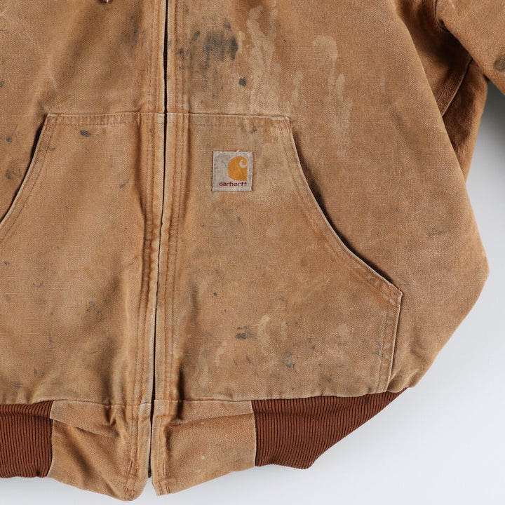 Carhartt Active Jacket Duck Full Zip Parka Made in USA Men's S size /eaa462243