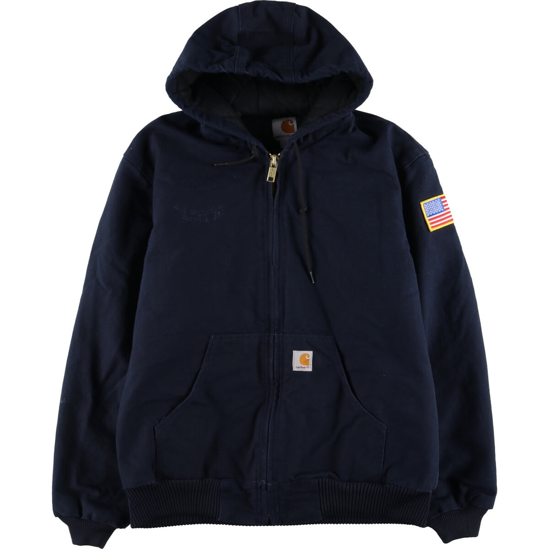 Carhartt Active Jacket Duck Full Zip Parka Made in USA Men's M size /eaa462245