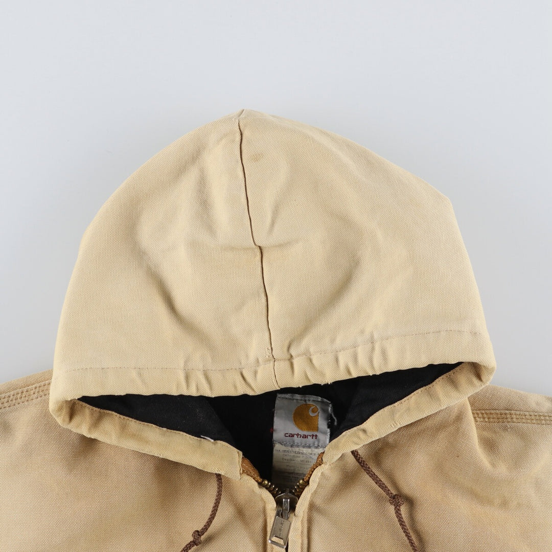 00'S Carhartt Active Jacket, Padded Duck Full Zip Parka, Made in USA, Men's XXL / eaa462246