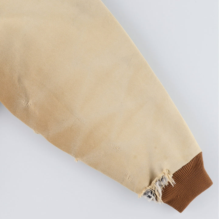 00'S Carhartt Active Jacket, Padded Duck Full Zip Parka, Made in USA, Men's XXL / eaa462246