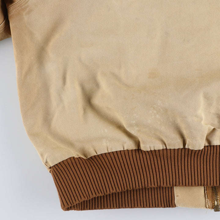 00'S Carhartt Active Jacket, Padded Duck Full Zip Parka, Made in USA, Men's XXL / eaa462246