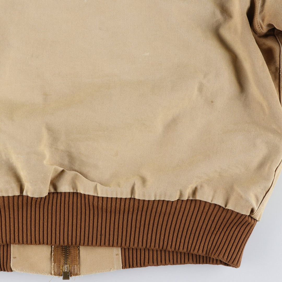 00'S Carhartt Active Jacket, Padded Duck Full Zip Parka, Made in USA, Men's XXL / eaa462246