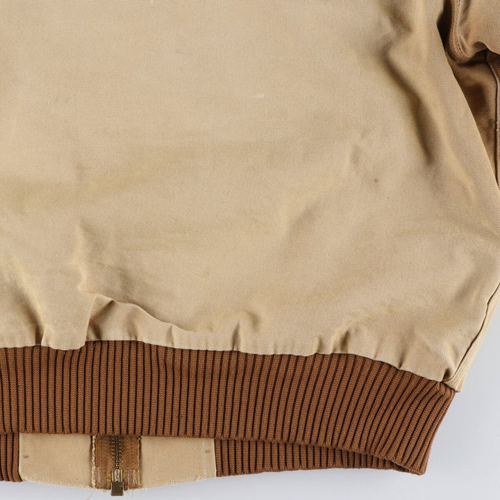 00'S Carhartt Active Jacket, Padded Duck Full Zip Parka, Made in USA, Men's XXL / eaa462246