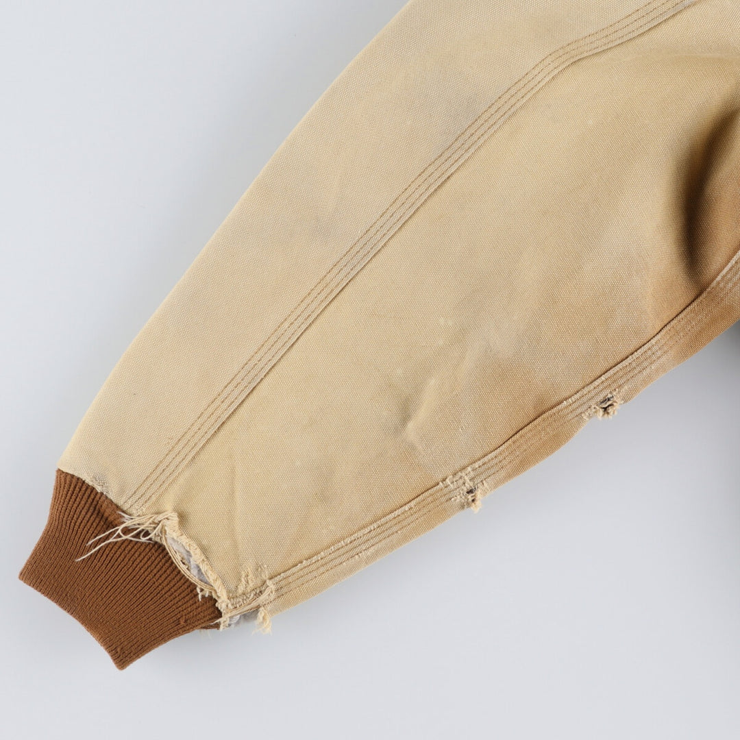 00'S Carhartt Active Jacket, Padded Duck Full Zip Parka, Made in USA, Men's XXL / eaa462246