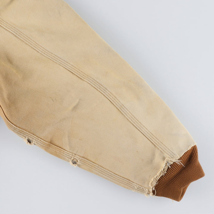 00'S Carhartt Active Jacket, Padded Duck Full Zip Parka, Made in USA, Men's XXL / eaa462246