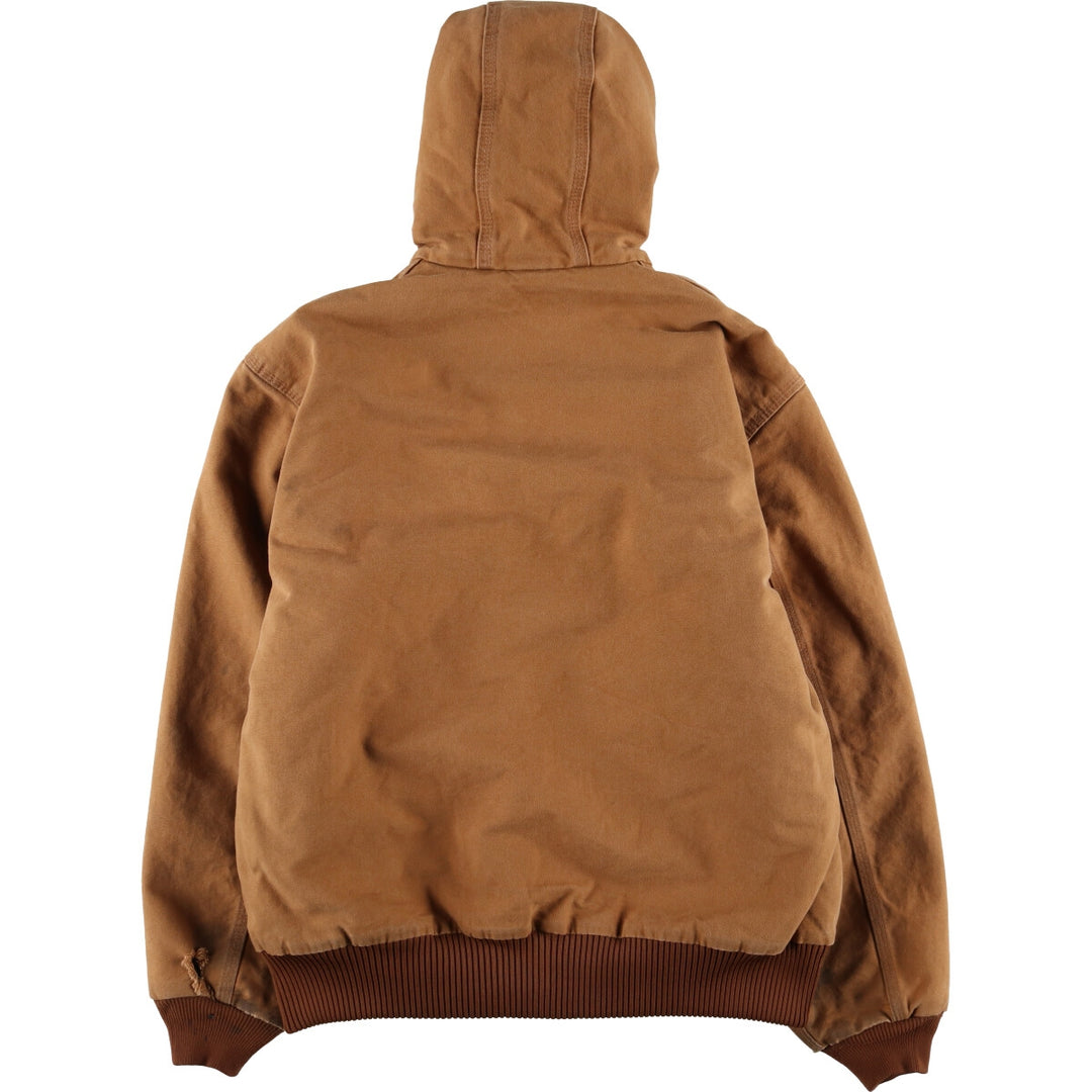 Carhartt Active Jacket, Padded Duck Full Zip Parka, Made in USA, Men's L size / eaa462247