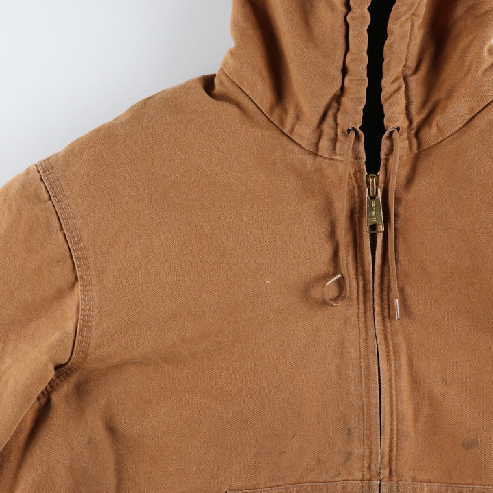 Carhartt Active Jacket, Padded Duck Full Zip Parka, Made in USA, Men's L size / eaa462247