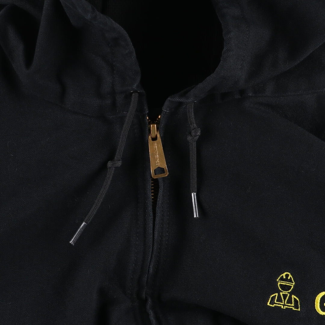 Big Size Carhartt Active Jacket Duck Full Zip Parka Made in USA Men's XXXL /eaa462249