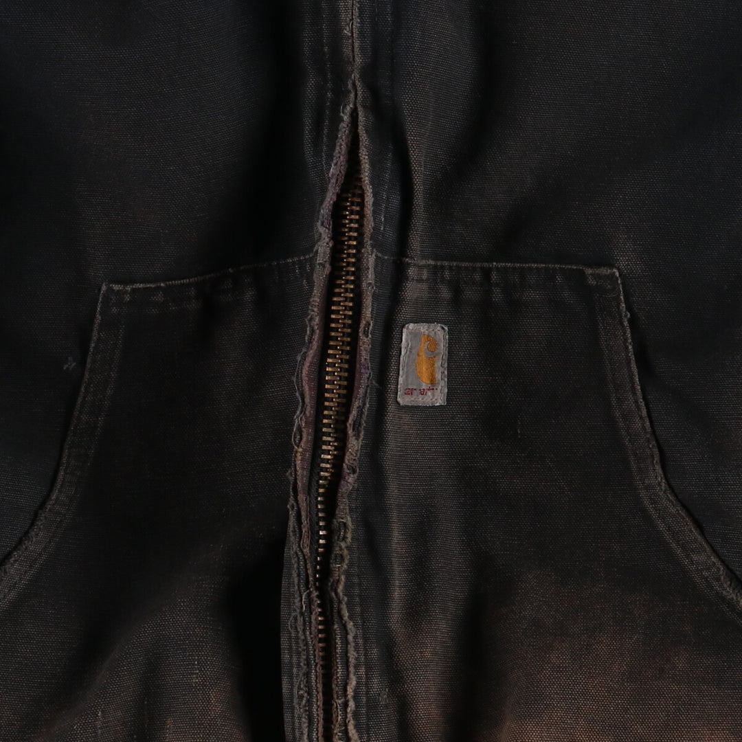 Carhartt Active Jacket, Padded Duck Full Zip Parka, Made in USA, Men's XL Size /eaa462250