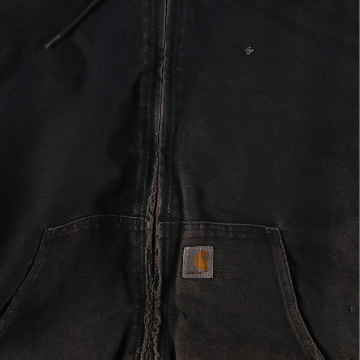 Carhartt Active Jacket, Padded Duck Full Zip Parka, Made in USA, Men's XL Size /eaa462250