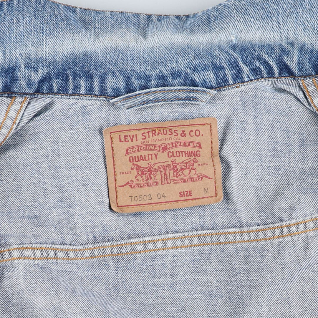 90'S Levi's 70503-04 denim jacket, denim jacket, men's size M, vintage /eaa462266