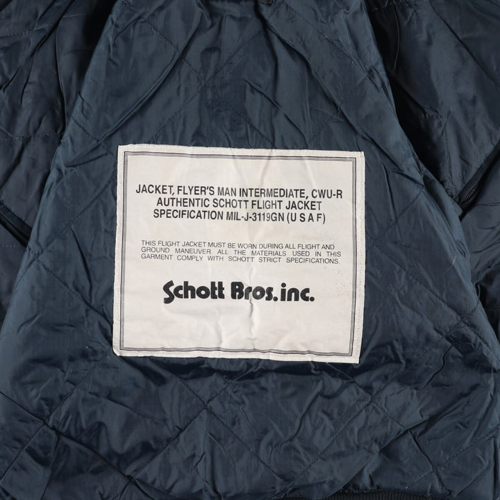 Civilian product SCHOTT CWU-R padded military flight jacket SMALL equivalent to men's S /eaa462301