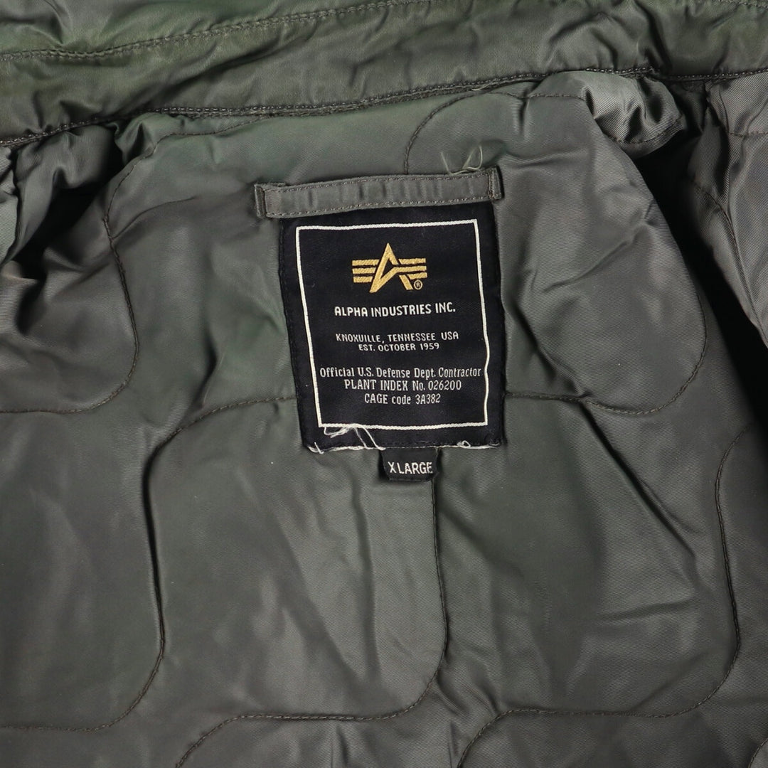 Civilian Alpha CWU-45/P Type Military Flight Jacket X LARGE Men's XL equivalent /eaa462305