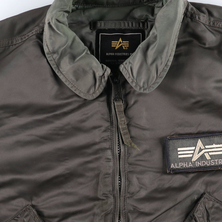 Civilian Alpha CWU-45/P Type Military Flight Jacket X LARGE Men's XL equivalent /eaa462305