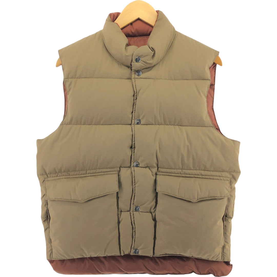 70'S JCPenney reversible down vest, men's size M, vintage / eaa462363