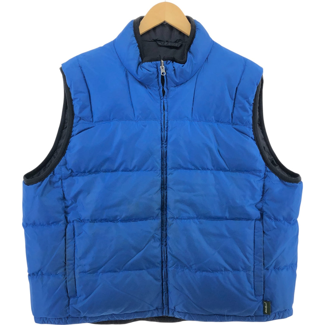 Eddie Bauer Reversible Goose Down Vest Men's XL / eaa462364