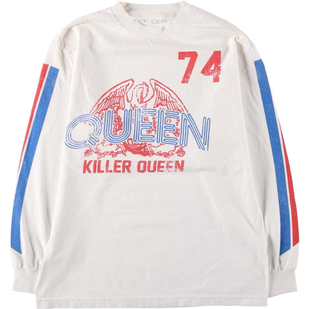 Adidas QUEEN Long T-shirt, Men's M size, Vintage / eaa462390