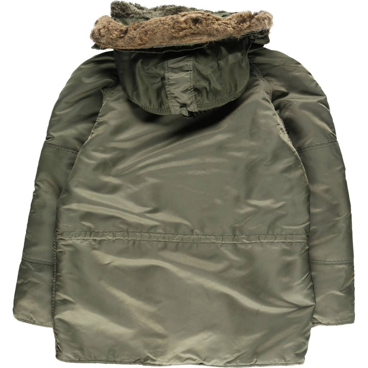 Civilian Alpha N-3B Type Military Flight Jacket Made in USA Men's XL /eaa462396