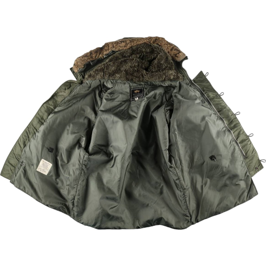 Civilian Alpha N-3B Type Military Flight Jacket Made in USA Men's XL /eaa462396