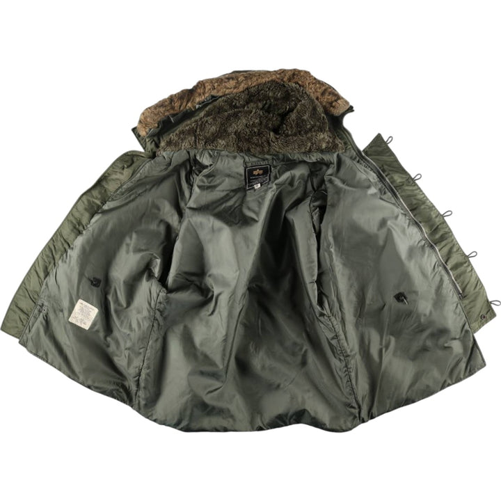 Civilian Alpha N-3B Type Military Flight Jacket Made in USA Men's XL /eaa462396