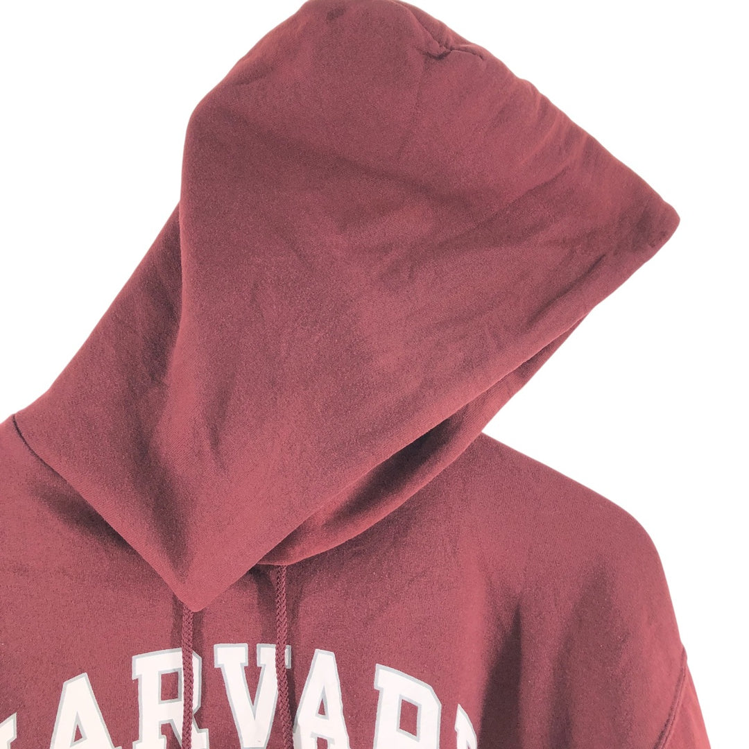 00'S Champion Harvard University College Sweatshirt Pullover Hoodie Men's M /eaa462408