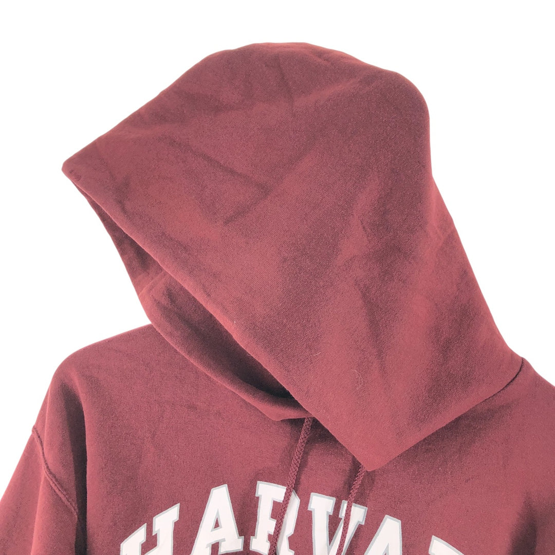 00'S Champion Harvard University College Sweatshirt Pullover Hoodie Men's M /eaa462408