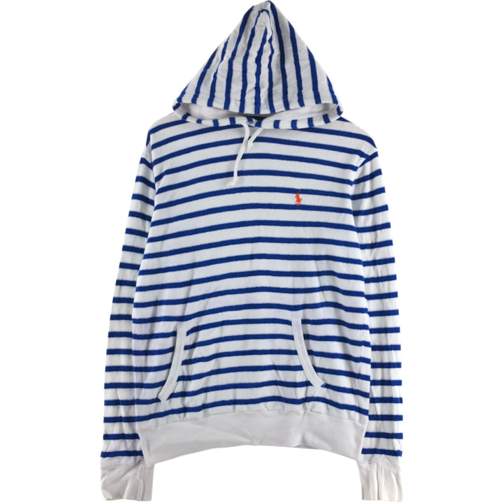 Ralph Lauren POLO RALPH LAUREN Striped Pattern Sweat Pullover Hoodie Men's M size / eaa462434