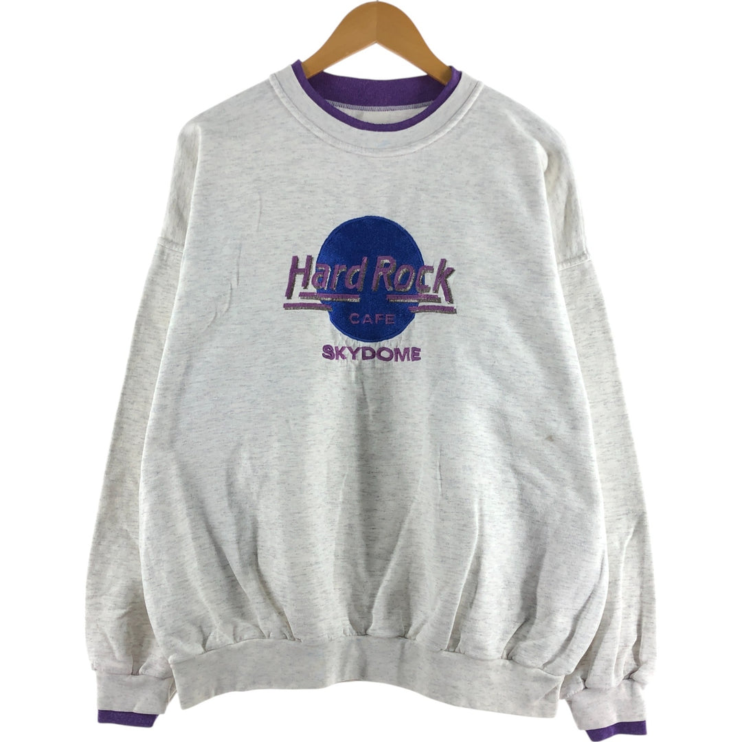 HARD ROCK CAFE Hard Rock Cafe Advertising Sweatshirt Trainer Men's XL equivalent /eaa462448