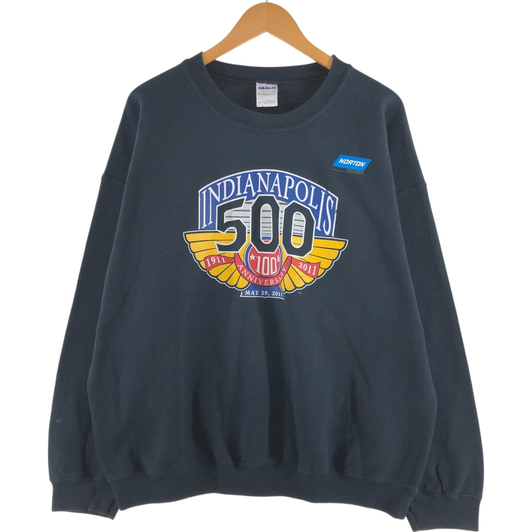 Gildan Indianapolis 500 Advertising Sweatshirt, Men's XL Size / eaa462449