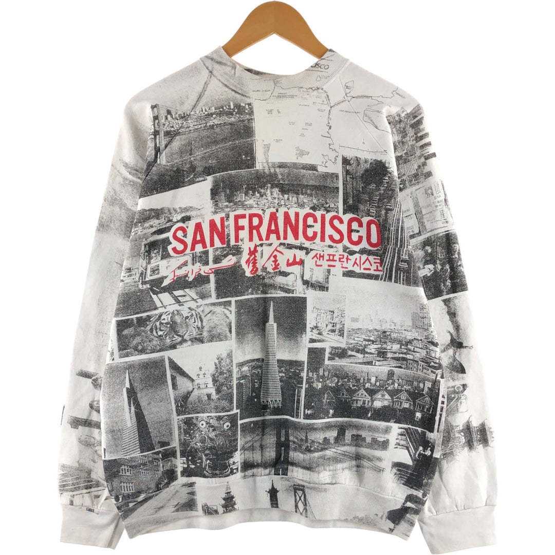 SAN FRANCISCO Printed Sweatshirt Trainer Men's XL Size /eaa462487