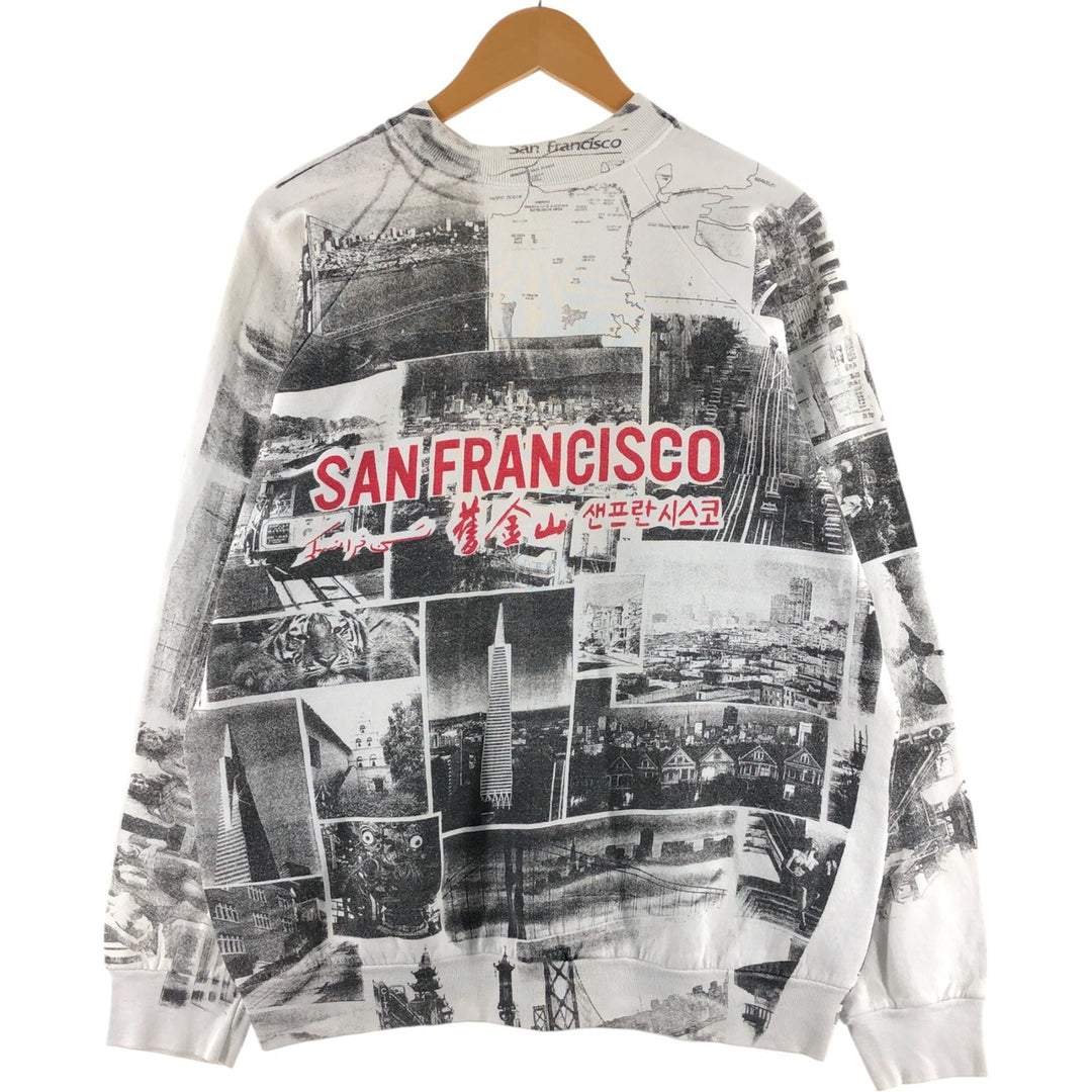 SAN FRANCISCO Printed Sweatshirt Trainer Men's XL Size /eaa462487