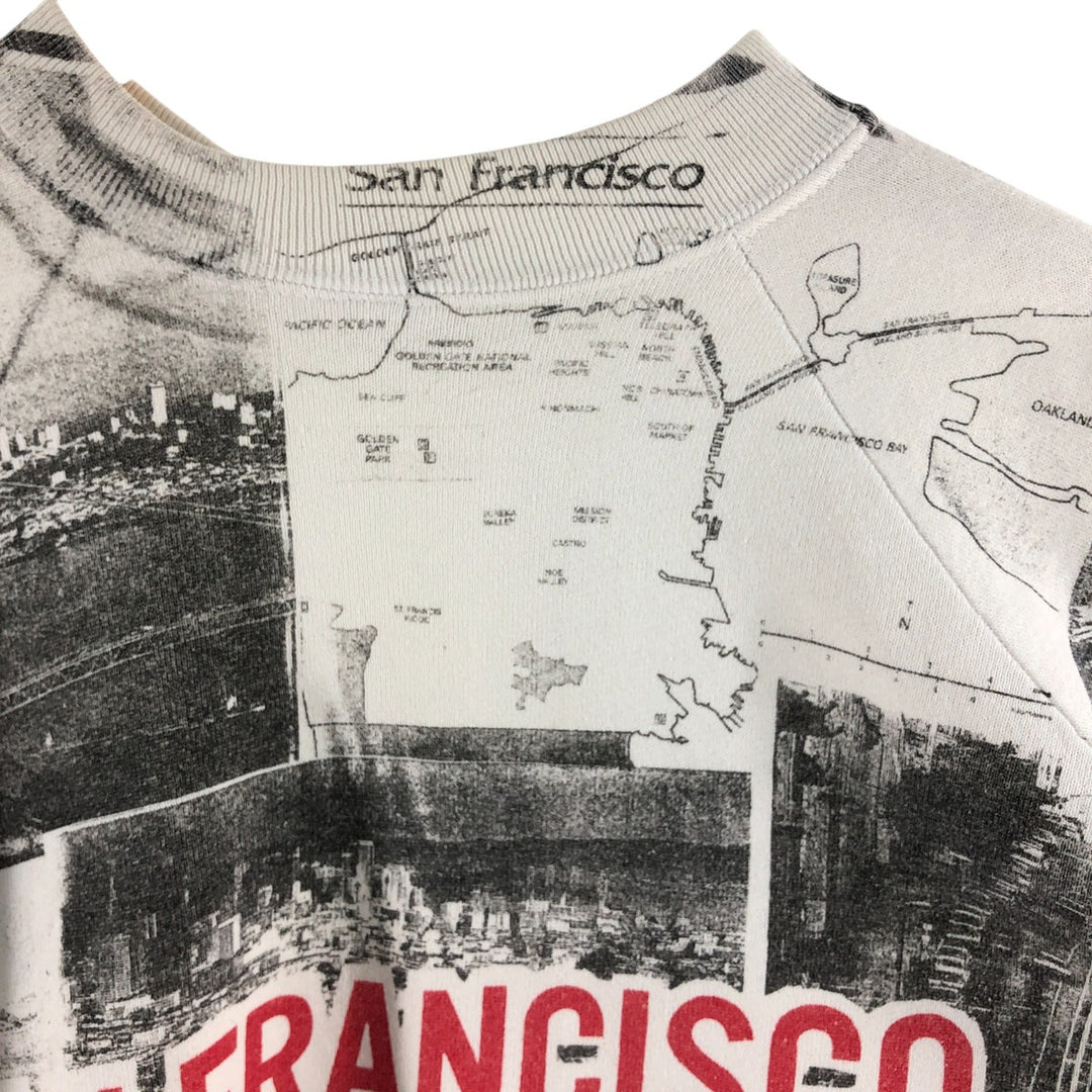 SAN FRANCISCO Printed Sweatshirt Trainer Men's XL Size /eaa462487