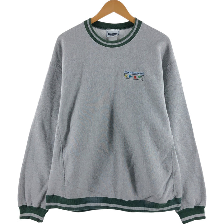 90s~00'S Lee CROSS GRAIN Reverse Weave Type Sweatshirt Trainer Men's XL Vintage /eaa462493