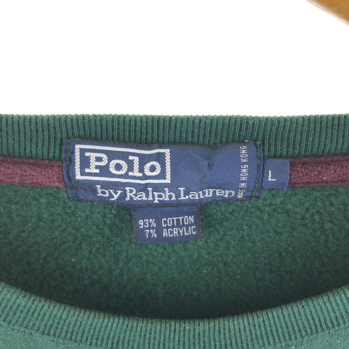 Ralph Lauren POLO by Ralph Lauren One-point logo sweatshirt, sweatshirt, men's size L / eaa462505