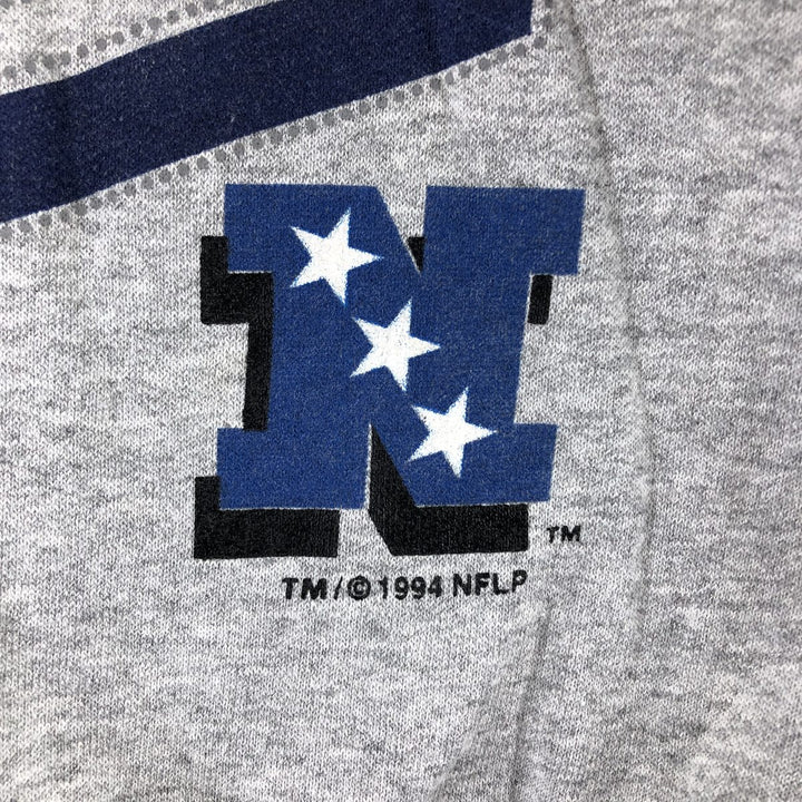 90'S TEAMWORK NFL Dallas Cowboys Printed Sweatshirt, Men's XL Size Vintage /eaa462512