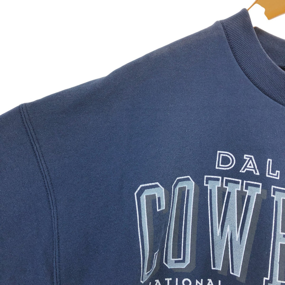 90'S PRO PLAYER NFL Dallas Cowboys Printed Sweatshirt, Made in USA, Men's XL, Vintage /eaa462513