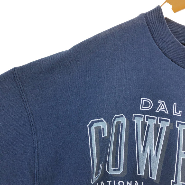 90'S PRO PLAYER NFL Dallas Cowboys Printed Sweatshirt, Made in USA, Men's XL, Vintage /eaa462513