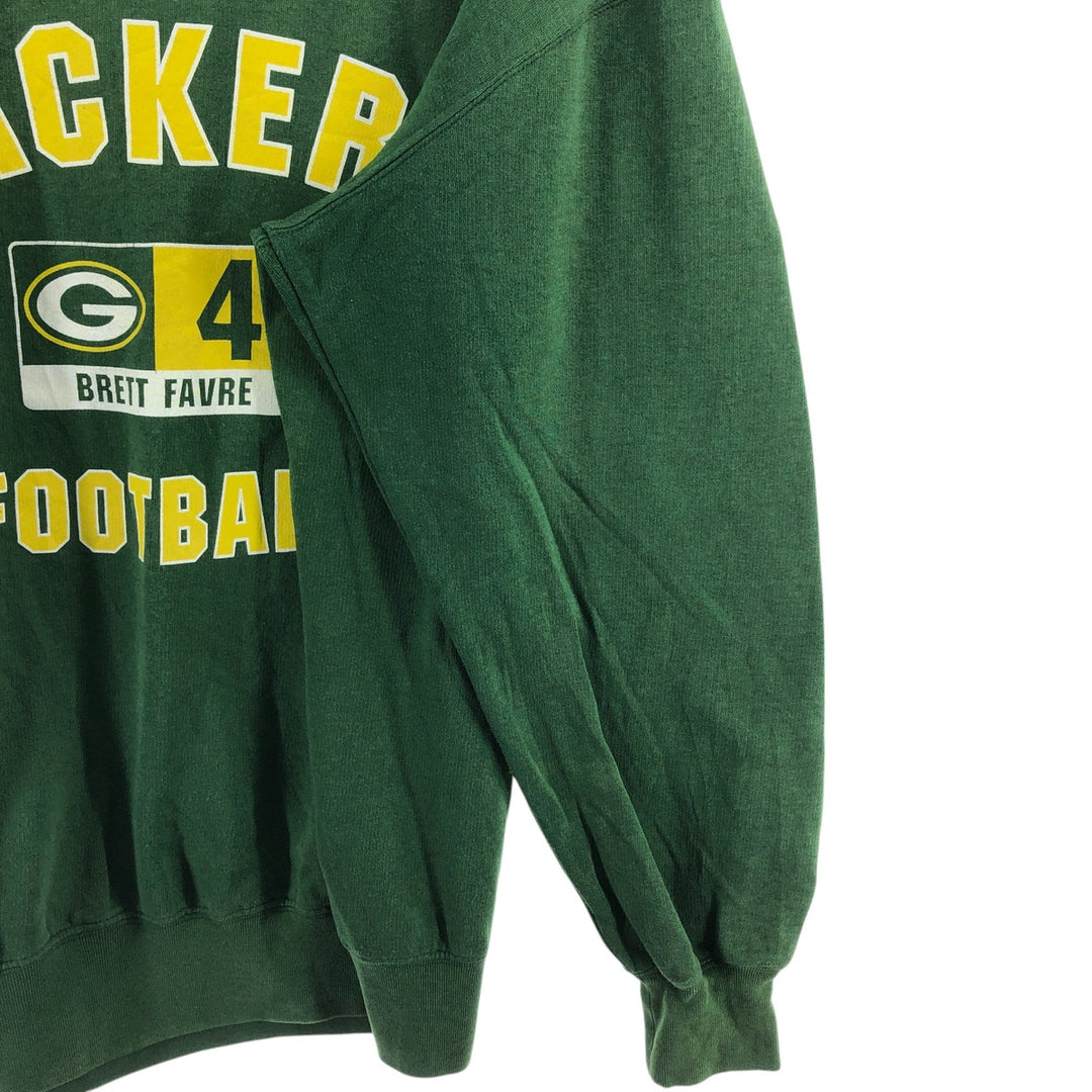 NFL GREEN BAY PACKERS Green Bay Packers Printed Sweatshirt Trainer Men's L size / eaa462514