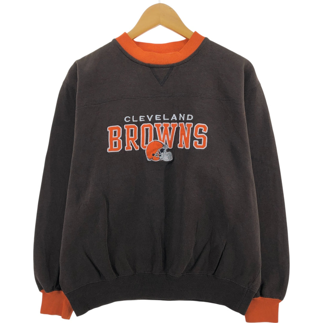 NFL CLEVELAND BROWNS Cleveland Browns Sweatshirt Trainer Men's M size /eaa462520