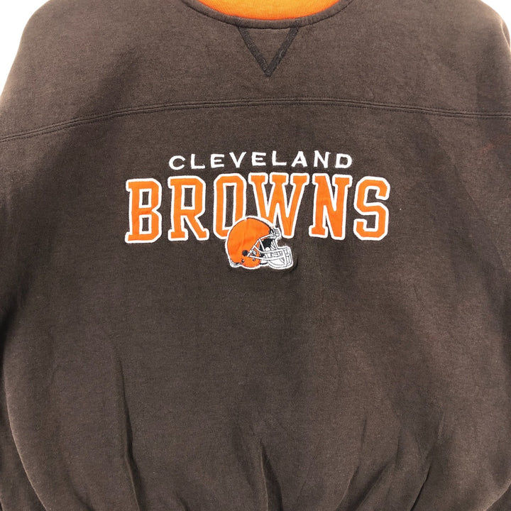 NFL CLEVELAND BROWNS Cleveland Browns Sweatshirt Trainer Men's M size /eaa462520