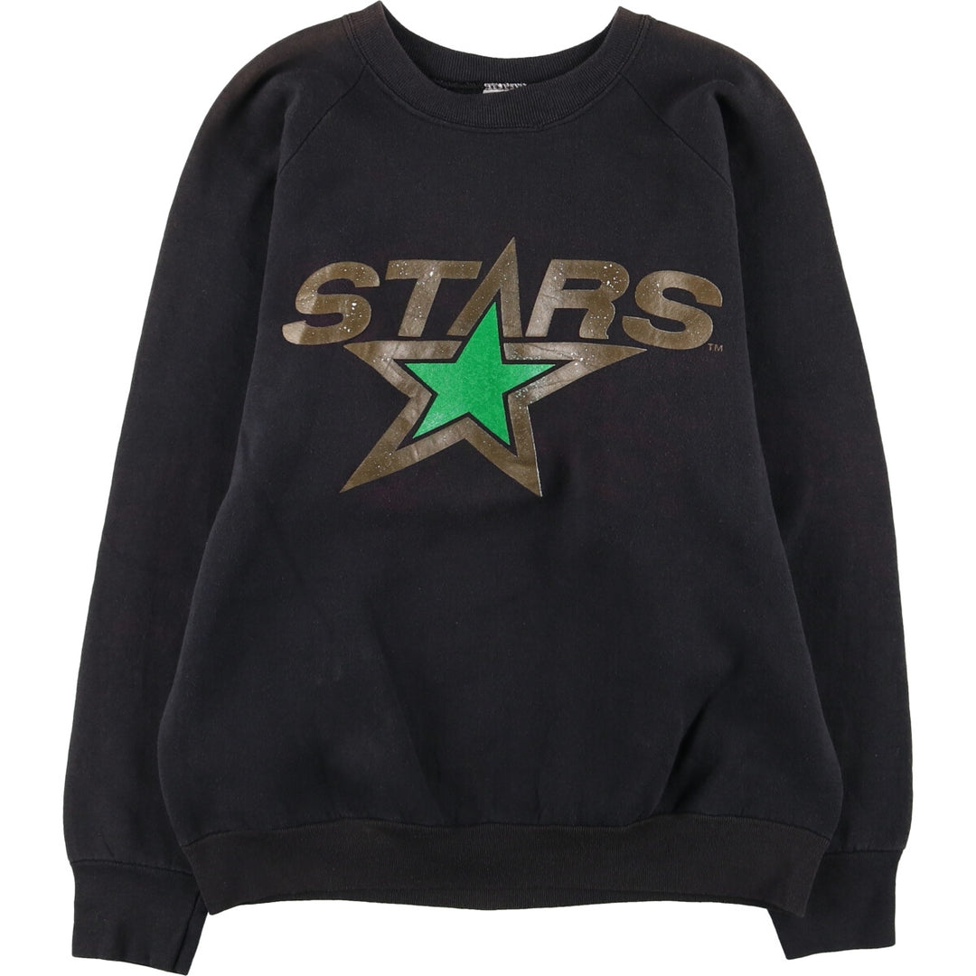 90'S Fruit of the Loom Dallas Stars Logo Sweatshirt, Made in USA, Men's L Size, Vintage /eaa462525