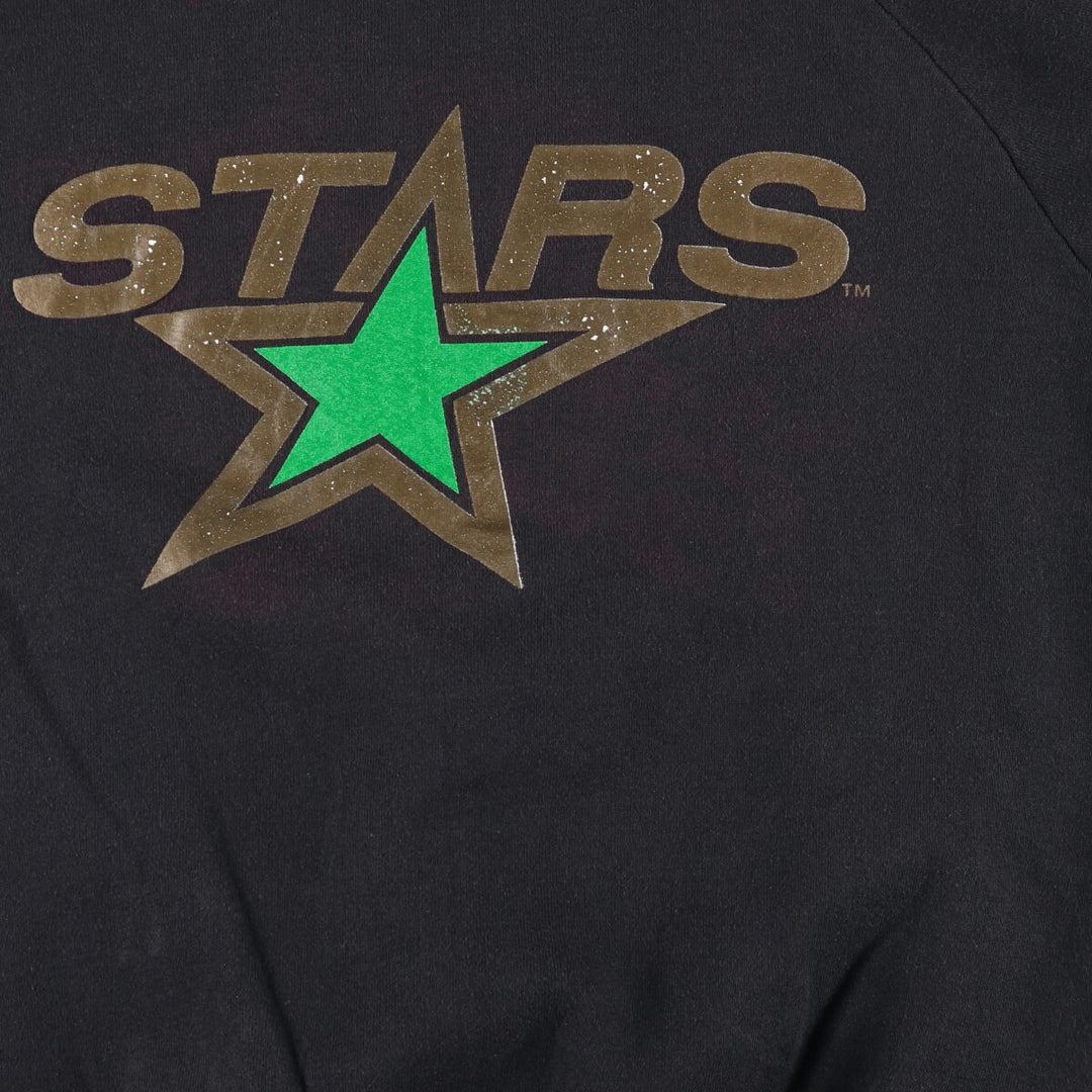 90'S Fruit of the Loom Dallas Stars Logo Sweatshirt, Made in USA, Men's L Size, Vintage /eaa462525