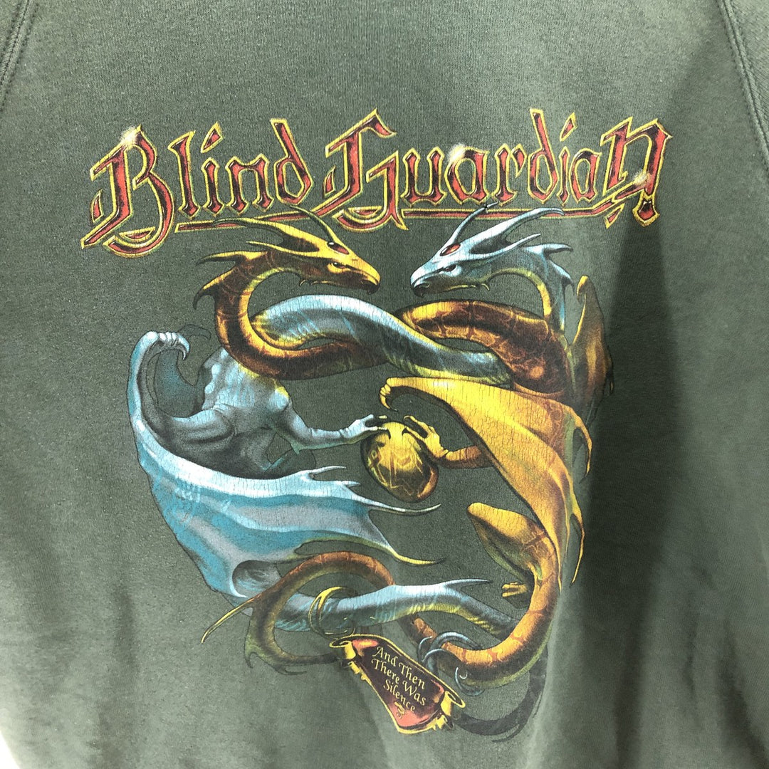 90'S Screen Stars Blind Guardian Band Sweatshirt Pullover Hoodie Men's XL Vintage /eaa462548